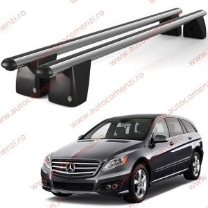 Set bare portbagaj MERCEDES Clasa R (W251) 2005-2017 (prindere in puncte fixe)