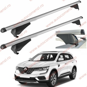 Set bare portbagaj RENAULT Koleos II 2016-prezent - Aluminiu / cu cheie antifurt