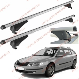 Set bare portbagaj RENAULT Laguna II 2001-2008 Combi - Aluminiu / cu cheie antifurt
