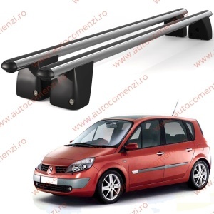 Set bare portbagaj RENAULT Scenic II 2003-2009 (prindere in puncte fixe)
