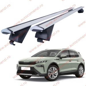 Set bare portbagaj SKODA Elroq 2025-prezent - Wingbar - Aluminiu / cu cheie antifurt