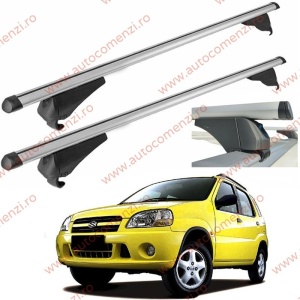 Set bare portbagaj SUZUKI Ignis I 2000-2008 - Aluminiu / cu cheie antifurt