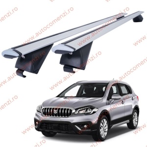 Set bare portbagaj SUZUKI SX4 S-Cross III 2021-prezent - Wingbar - Aluminiu / cu cheie antifurt