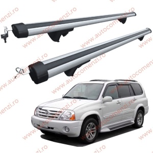 Set bare portbagaj SUZUKI Vitara XL 1998-2005 (7 locuri) - Aluminiu / cu cheie antifurt - 120 cm