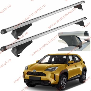 Set bare portbagaj TOYOTA Yaris Cross (AC200) 2023-prezent - Aluminiu / cu cheie antifurt