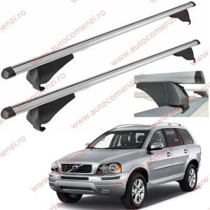 Set bare portbagaj VOLVO XC90 I 2002-2014 - Aluminiu / cu cheie antifurt