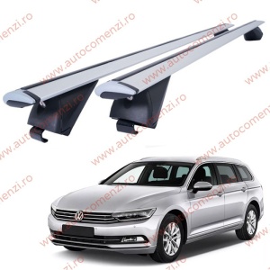 Set bare portbagaj VW Passat B8 2015-2023 Combi - Wingbar - Aluminiu / cu cheie antifurt