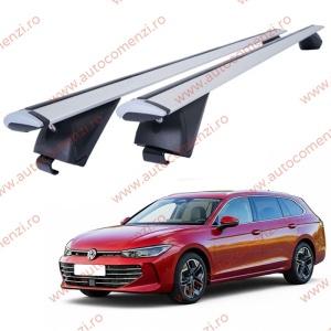 Set bare portbagaj VW Passat B9 2023-prezent Combi - Wingbar - Aluminiu / cu cheie antifurt