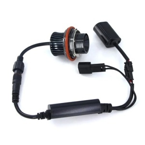 Set LED Marker Angel Eyes BMW, 40W, Alb (Canbus) - pentru faruri fara Xenon