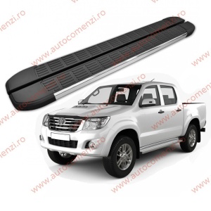 Set praguri TOYOTA Hilux VII 2004-2015 (praguri + kit montaj)