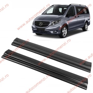 Set protectii praguri usi fata MERCEDES Vito W447 2014-prezent (set stanga-dreapta)