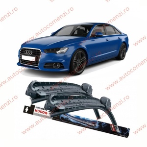 Set stergatoare parbriz AUDI A6 C7 2011-2018 (sofer + pasager) BOSCH