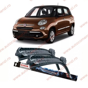 Set stergatoare parbriz FIAT 500L 2012-2022 (sofer + pasager) BOSCH