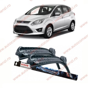 Set stergatoare parbriz FORD C-Max II 2010-2019 (sofer + pasager) BOSCH