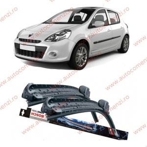 Set stergatoare parbriz RENAULT Clio II 1998-2005 (sofer + pasager) BOSCH