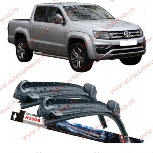 Set stergatoare parbriz VW Amarok I 2010-2020 (sofer + pasager) BOSCH