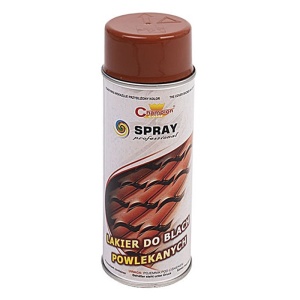 Spray vopsea Champion pentru tabla Maro Aprins 400ml