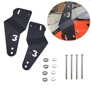 Suport premium montare LED - prindere laterala Maverick X3 - Otel inoxidabil