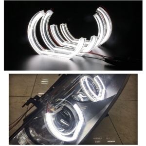 Angel Eyes COB compatibil BMW Seria 3 E46 1997-2004 - Far fara lupa