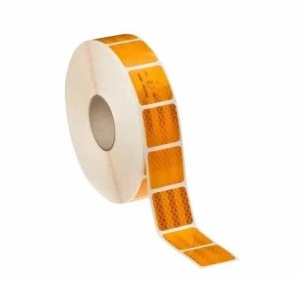 Banda reflectorizanta Galbena / 5cm x 45.7m / Produs Premium
