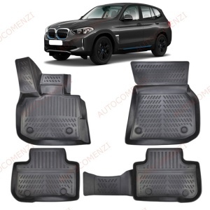 Covoare auto tavita BMW iX3 (G08) 2020-2025 (electric) (5 bucati)