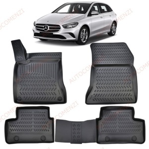Covoare auto tavita MERCEDES Clasa B W247 2019-prezent (5 bucati)