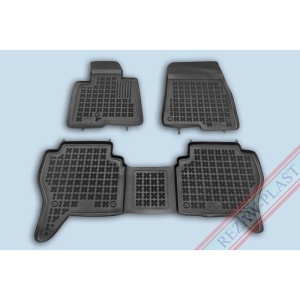 Covoare cauciuc MITSUBISHI Pajero III 2002-2006 Facelift (5 usi) - tip tavita - REZAW PLAST