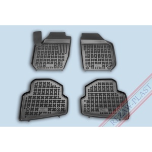 Covoare cauciuc SKODA Fabia II 2007-2014 - tip tavita - REZAW PLAST