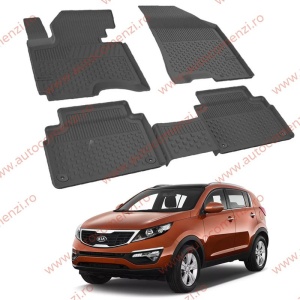 Covoare cauciuc tavita KIA Sportage III 2010-2015 (Ultra SHL)