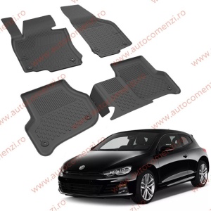 Covoare cauciuc tavita VW Scirocco 2008-2017 (Ultra SHL)