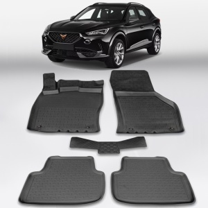Covoare CUPRA Formentor 2020-prezent - tip tavita - 100% cauciuc - SEINTEX