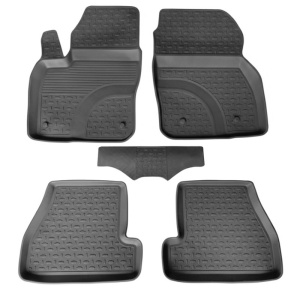 Covoare FORD Focus III 2010-2015 Pre-Facelift - tip tavita - 100% cauciuc - SEINTEX