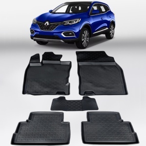 Covoare RENAULT Kadjar 2015-2022 - tip tavita - 100% cauciuc - SEINTEX