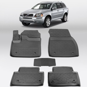 Covoare VOLVO XC90 I 2002-2014 - tip tavita - 100% cauciuc - SEINTEX