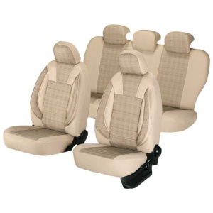 Huse scaune auto compatibile VW Golf IV 1997-2004 / Luxury Bej (44507)
