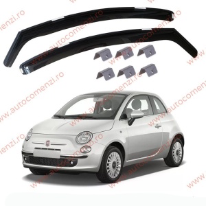 Paravanturi FIAT 500 2007-prezent Hatchback (3 usi) (set fata)