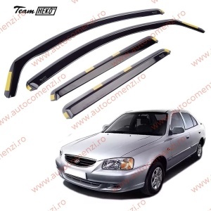 Paravanturi Heko HYUNDAI Accent II 1999-2005 (set fata-spate)