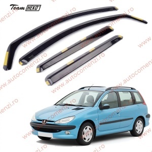 Paravanturi Heko PEUGEOT 206 1998-2013 Combi (set fata-spate)