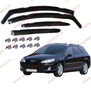 Paravanturi PEUGEOT 407 2004-2012 Combi (set fata-spate)