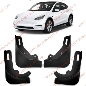 Set 4 aparatori noroi dedicate TESLA Model Y 2020-prezent