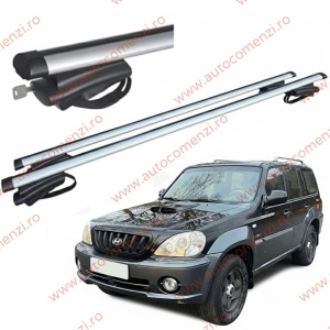 Set bare portbagaj cu cheie HYUNDAI Terracan 2004-2011 - ALUMINIU