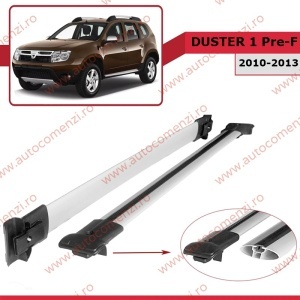 Set bare portbagaj DACIA Duster I 2010-2013 Pre-Facelift ( bara subtire) - KVO AERO