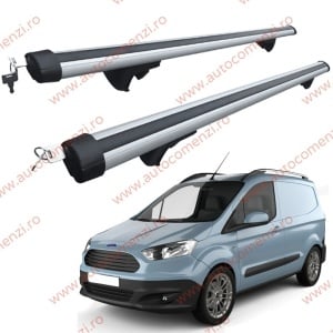 Set bare portbagaj FORD Transit Courier I 2014-2023 - Aluminiu / cu cheie antifurt - 120 cm