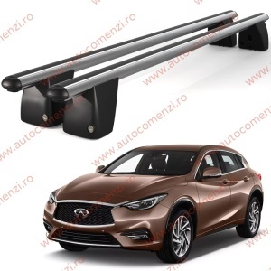 Set bare portbagaj INFINITY Q30 2015-2019 (prindere in puncte fixe)