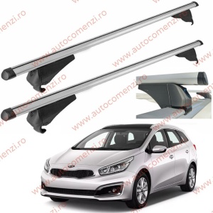 Set bare portbagaj KIA Cee'd II 2012-2018 Combi - Aluminiu / cu cheie antifurt