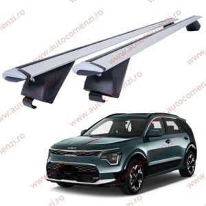 Set bare portbagaj KIA Niro II 2021-prezent - Wingbar - Aluminiu / cu cheie antifurt