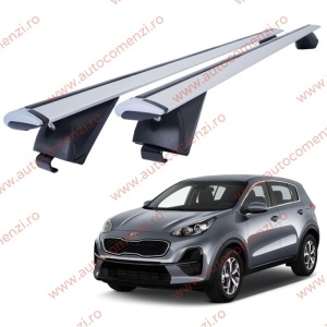 Set bare portbagaj KIA Sportage V 2021-prezent - Wingbar - Aluminiu / cu cheie antifurt