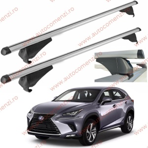 Set bare portbagaj LEXUS NX (AZ10) 2014-2021 - Aluminiu / cu cheie antifurt