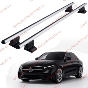 Set bare portbagaj MERCEDES Clasa C W206 2021-prezent - cu cheie antifurt / Aluminiu
