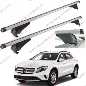 Set bare portbagaj MERCEDES GLA X156 2013-2019 - Aluminiu / cu cheie antifurt